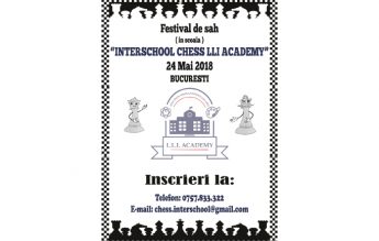 International Interschool Chess  LLI Academy – Joi, 24 Mai 2018