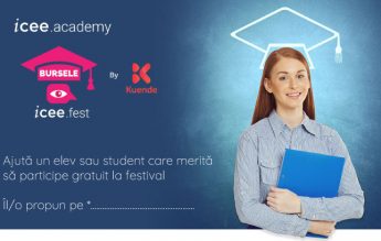 300 de burse pentru elevi și studenți la iCEE.fest