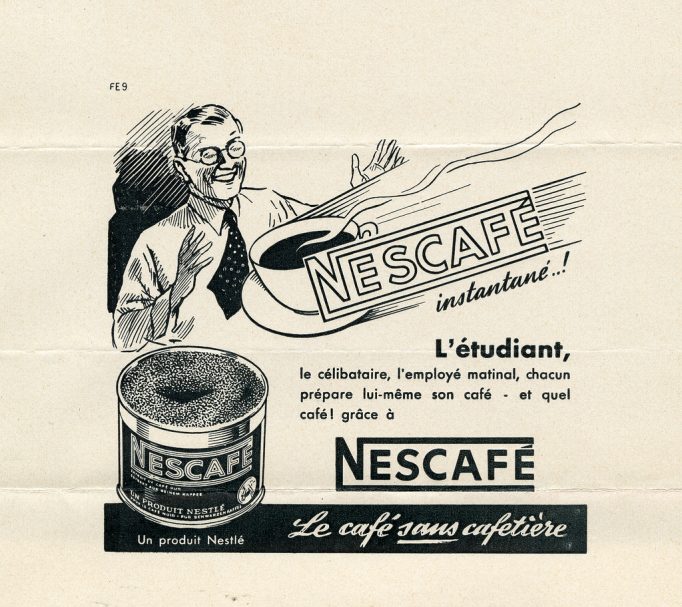 Ad Nescafe 1938