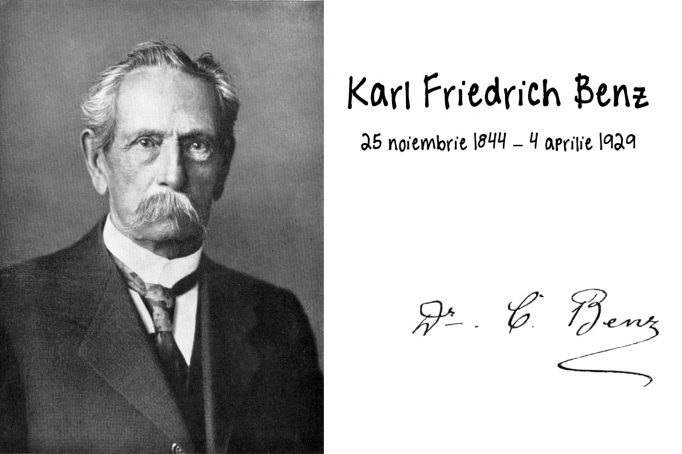 Karl Benz automobil educatie