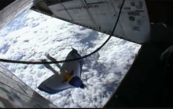 31 iulie 2003: Felix Baumgartner ”zboară” peste Canalul Mânecii