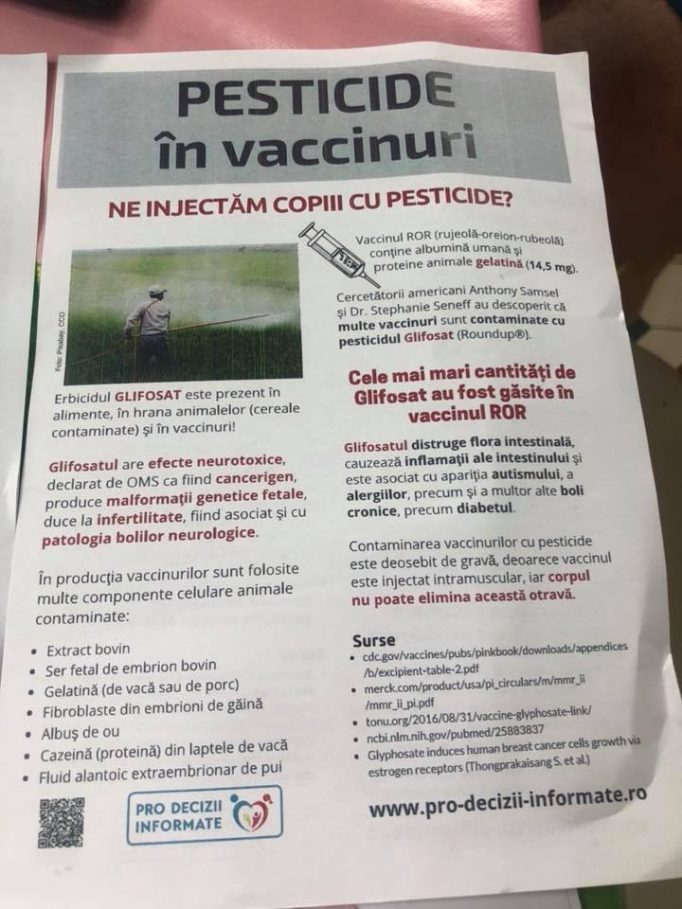 vaccinuri alertă București