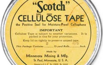 8 septembrie 1930: Este inventată banda adezivă de tip Scotch
