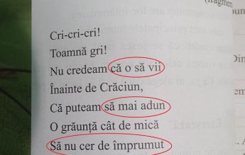 O nouă ”performanță” a manualelor unice: l-au reinventat pe Topîrceanu