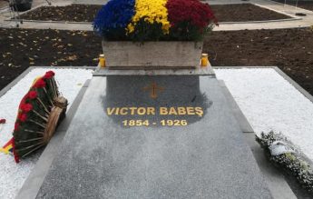 Mormântul lui Victor Babeș, refăcut de MApN