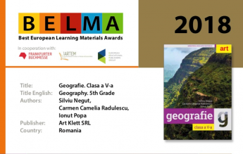 Manual românesc de Geografie, premiat la Frankfurt