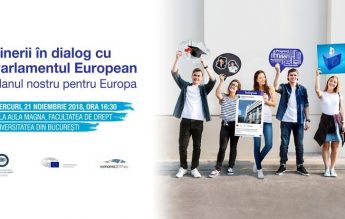 Tinerii în dialog cu Parlamentul European
