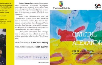 Centrul ”Micul Prinț” oferă gratuit Caietul Alexandrei, destinat copiilor cu cerințe educative speciale