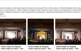 Un teatru din București își promovează în mod bizar un spectacol pentru elevi: ”Te salvează de corvoada cititului”