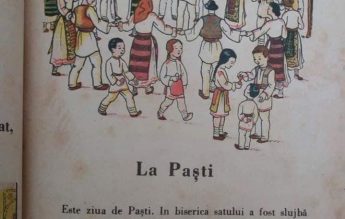 Cum era prezentat Paștele într-un Abecedar din anul 1942