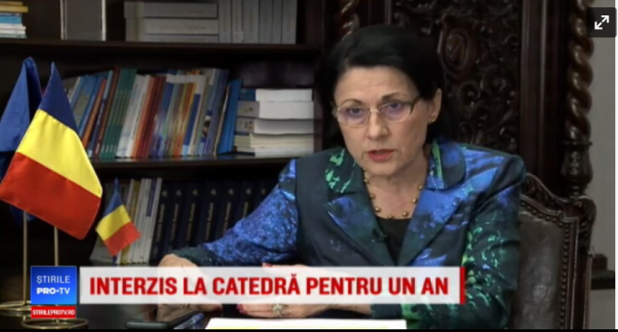 Pro Tv Ecaterina Andronescu Anunță Că 8000 De Profesori Vor Avea