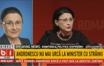 Andronescu, după demitere: ”Nu a fost o declarație nefericită. A fost scoasă din context!”