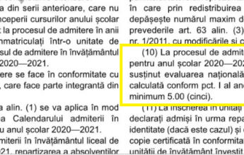 Ministrul Breaz a decis. Elevii cu media de admitere sub 5 vor fi trimiși obligatoriu la școli profesionale