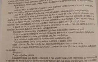 MEN a cerut retragerea textului despre personajul ”Grasa” din caietul de lucru pentru clasa pregătitoare