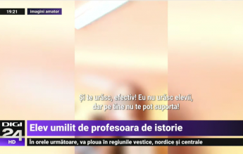Elev umilit de profesoara de istorie: ”Te urăsc, efectiv!”
