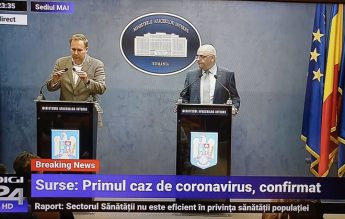 BREAKING NEWS Primul caz de Coronavirus (Covid-19), confirmat în România. Ce recomandă Ministerul Sănătății