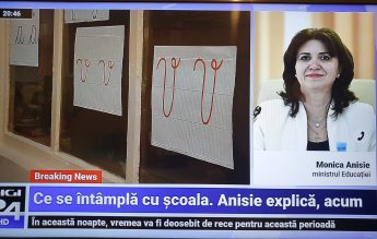 Anisie: Scenariile pentru noul calendar al anului școlar vor fi finalizate nu mai târziu de săptămâna viitoare