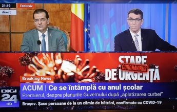 Ludovic Orban: Vom putea redeschide școlile după 15 mai. Poate fi 20 mai, 25 mai, 1 iunie…