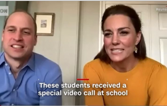 Ducele și Ducesa de Cambridge, în videoconferință cu copiii angajaților din prima linie în lupta contra COVID-19