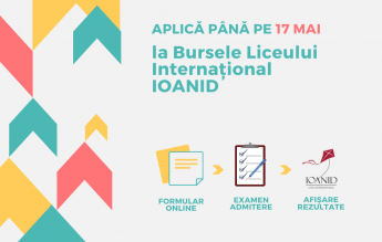 Obține o BURSĂ la Liceul Internațional IOANID!