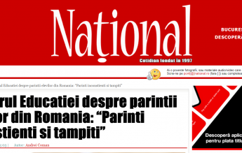 Declarație falsă atribuită Ministrului Educației, în ziarul Național. Anisie: ”Nici măcar un cuvânt nu e adevărat!”