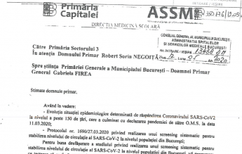 Școlile, folosite de Primăria Capitalei drept centre de testare anti-COVID 19