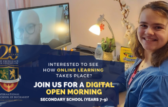 Experimentează cursurile online la International British School of Bucharest!