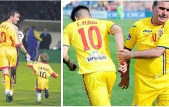 Gheorghe și Ianis Hagi: Educație cu numărul 10 pe tricou