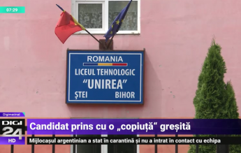 Un elev din Bihor a venit la Bacalaureat cu o copiuță din materia de gimnaziu