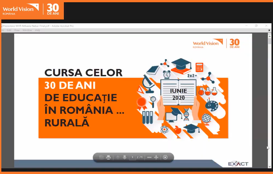 BilanÈ World Vision Romania 30 De Ani De EducaÈie Aproape 30 De MiniÈtri Peste 330 000 De Elevi Care InvaÈÄ In Ècoli Nepotrivite Educatie Privata