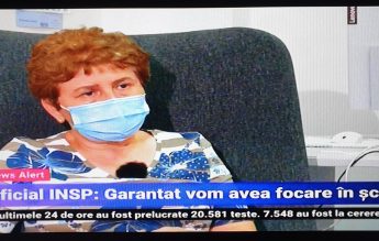Adriana Pistol (INSP), la Digi 24: Garantat vom avea focare de COVID-19 în școli