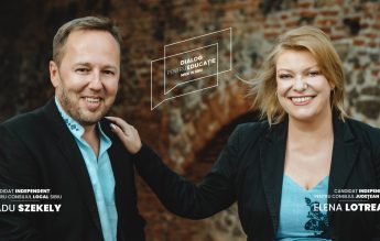 Elena Lotrean și Radu Szekely, fondatorii Școlii Finlandeze din Sibiu, candidează în alegerile locale