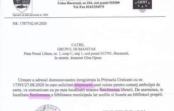 Editura Humanitas a vrut să aducă o librărie mobilă în Urziceni. Cum a fost refuzată de Primărie