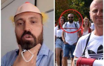 Bihoreanul: Profesorul anti-mască din Oradea, fotografiat la o acțiune electorală a PSD, însoțit de minori