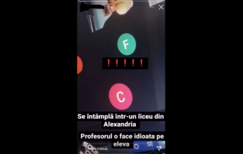 Un profesor de chimie a folosit expresii suburbane la adresa unei eleve, în timpul orei online