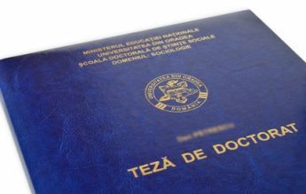 Proiect: Toate tezele de doctorat din perioada 1990-2016 vor fi verificate