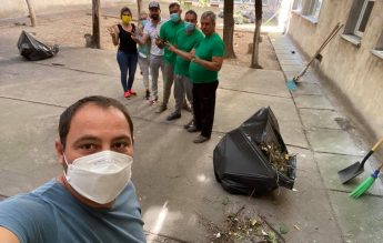 Jurnalistul Bogdan Ocnaru, apel public la curățenie în curțile interioare de la Institutul Oncologic București