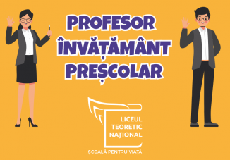 Căutăm un profesor și un asistent de învățământ preșcolar