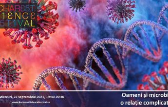 Oameni și microbi: o relație complicată – eveniment organizat online, la Bucharest Science Festival