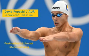 David Popovici, medalie de aur la Campionatul European