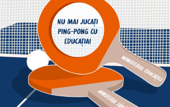 Consiliul Național al Elevilor: ”Așa nu mai merge. Nu mai jucați ping-pong cu educația din România!”