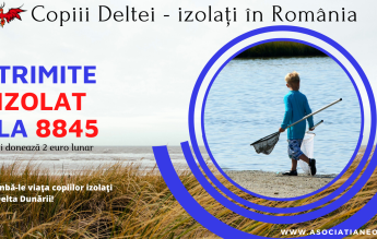 Asociația NEOS anunță o campanie umanitară pentru 462 de copii izolați în Delta Dunării