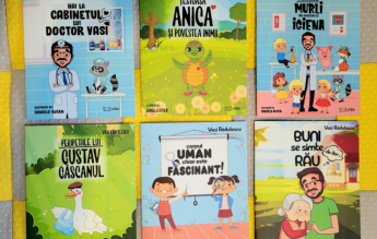 Doctor Vasi: Colecție de cărți de educație sanitară pentru copii, realizată de medicul Vasi Rădulescu