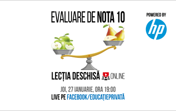 Joi, 27 ianuarie, ora 19:00, LECȚIA DESCHISĂ, live pe Facebook