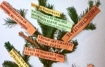 Cum a fost astăzi la protestul de la Ministerul Educației