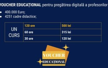 Vouchere educaționale pentru perfecționarea digitală a profesorilor – proiect anunțat de Emil Boc