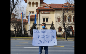 Ce s-a întâmplat la Ambasada Rusiei. Prof. Marcel Bartic: Jandarmii m-au informat că protestul meu înseamnă încălcarea legii