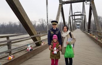 Podul jucăriilor, noua ”frontieră” dintre România și Ucraina, la Sighetu Marmației