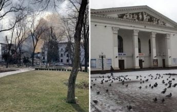 Italia, gata să reconstruiască Teatrul din Mariupol, distrus de bombardamente