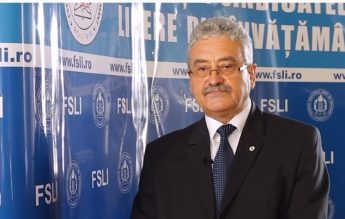 Șeful FSLI, de Ziua Europei: Profesorul nu trebuie să ducă grija zilei de mâine!